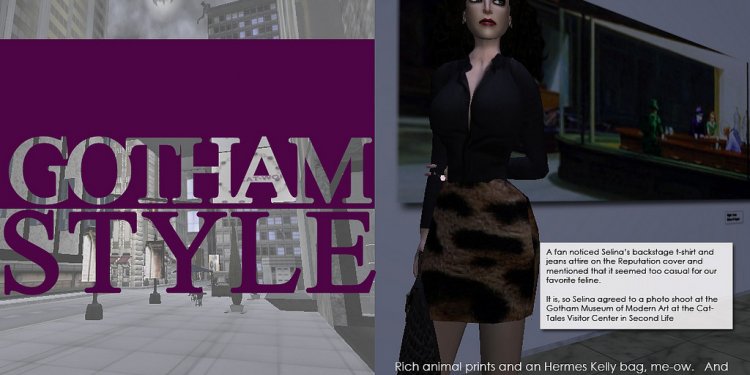 Gotham Style #2: Selina at the MoMA