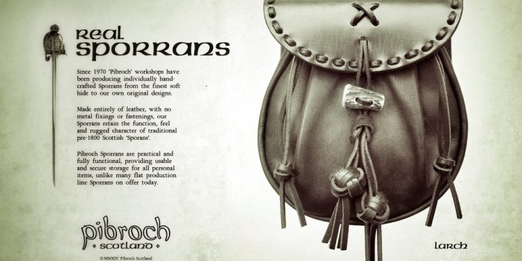 Pibroch Scotland Sporrans