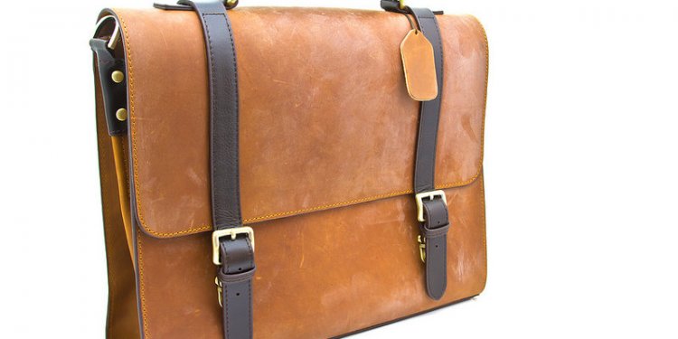 Modern Leather Briefcase