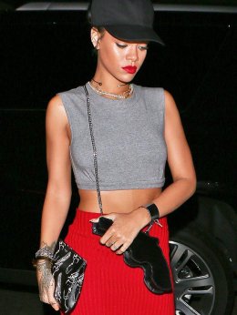 Rihanna gun bag